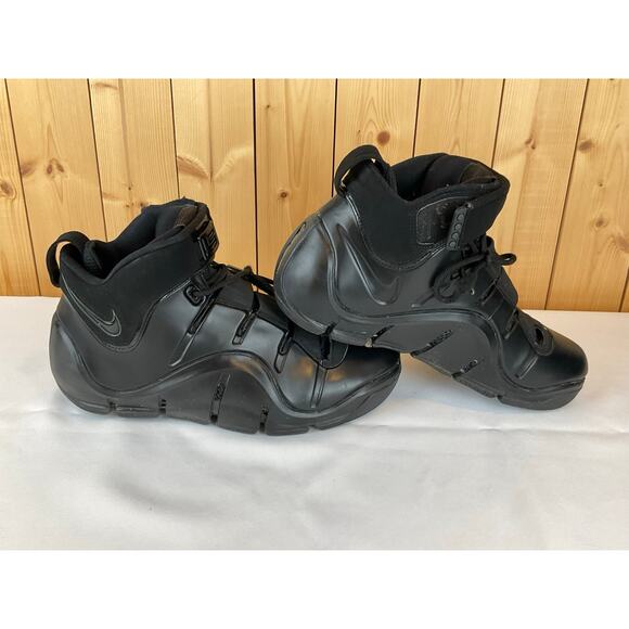 Nike Zoom Lebron James 4- Black Anthracite- Size 11